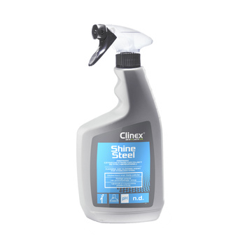 CLINEX SHINE STEEL 650ML preparat czyszcząco-nabłyszczający do stali nierdzewnej